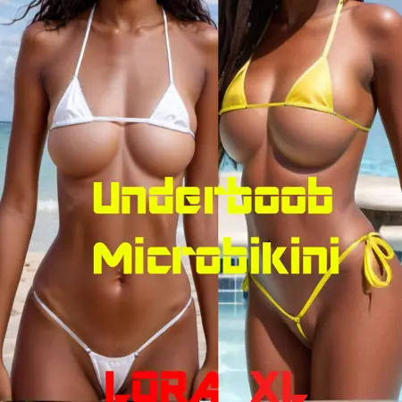 Underboob bikini XL
