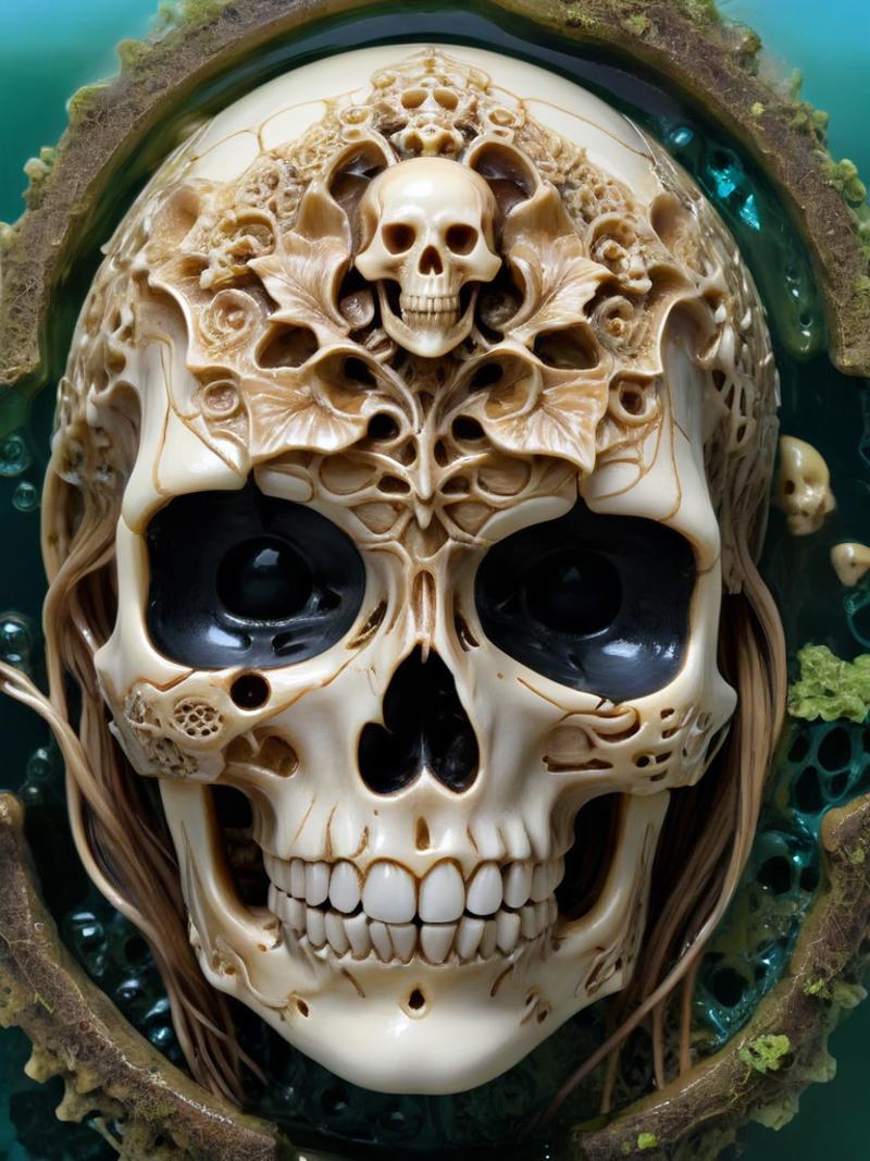 Glowing Skull [LoRA 1.5+SDXL] image by 517262521lx812