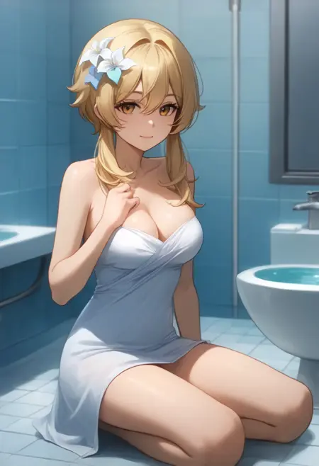 Wildcards & Character Prompt for Genshin Impact All in One LoRA