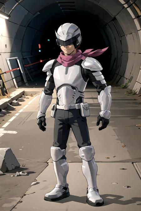 cipherpeon armor,helmet,scarf