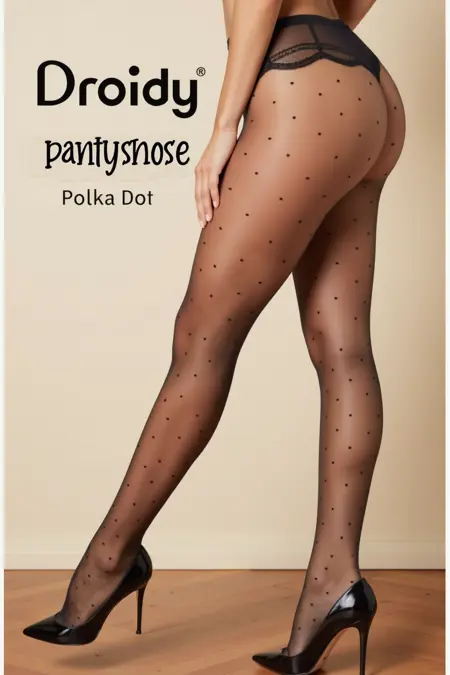 Polka dot tights (pantyhose)