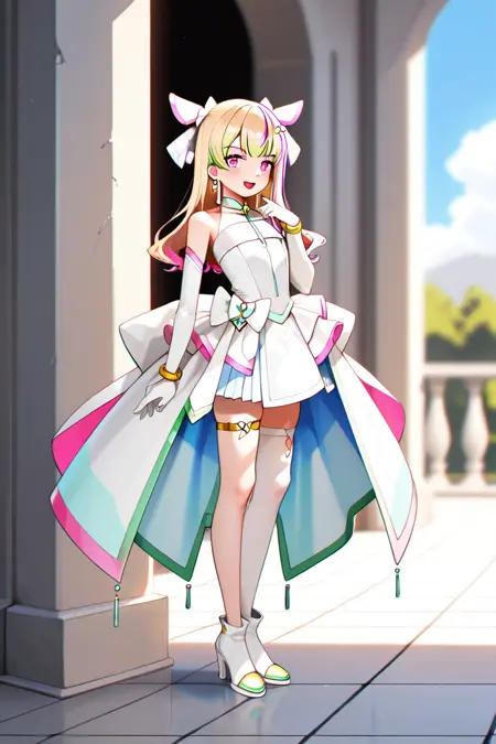 Cure Zukkyun ILLUSTRIOUS Kimi to Idol Precure キュアズキューン キミとアイドルプリキュア