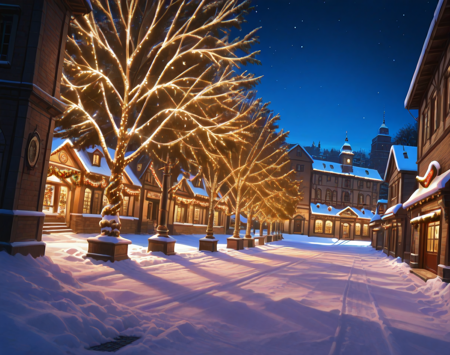 Christmas Town (Architecture) (Illustrious) (AD) v1.0