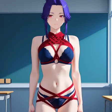 Shibari-Cleopatra-chest-harness&hip-harness-IL