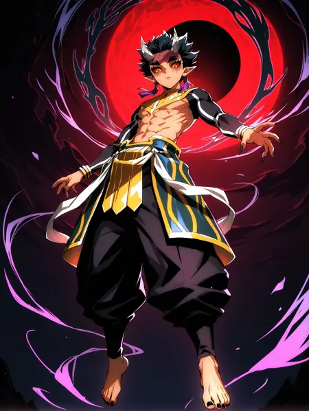 Zohakuten, Urogi, Aizetsu, Karaku & Sekido (Hantengu) | Demon Slayer: Kimetsu no Yaiba | ShutUpImTired Version