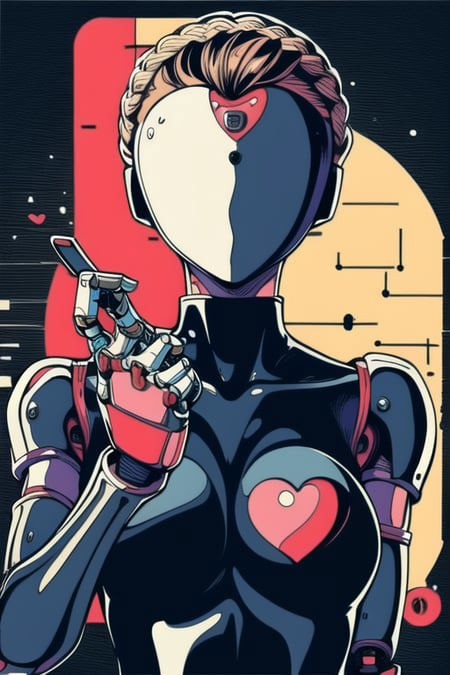 Atomic Heart robot maid - 0.01, Stable Diffusion LoRA