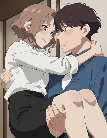 Saeko and Kouya - Overtake! | [Illustrious] v01