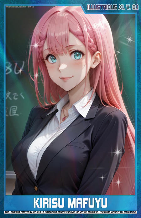 KizukiAi - BokuBen - Mafuyu Kirisu [Illustrious XL V.0.1] v1.0 [Illustrious V.0.1]