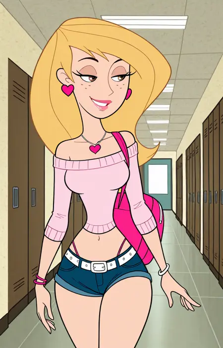 Veronica Stoppable (Ron Stoppable (gender swap))