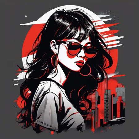 TShirtDesignRedmond - T-Shirt Design Lora for SD XL 1.0 v1.0