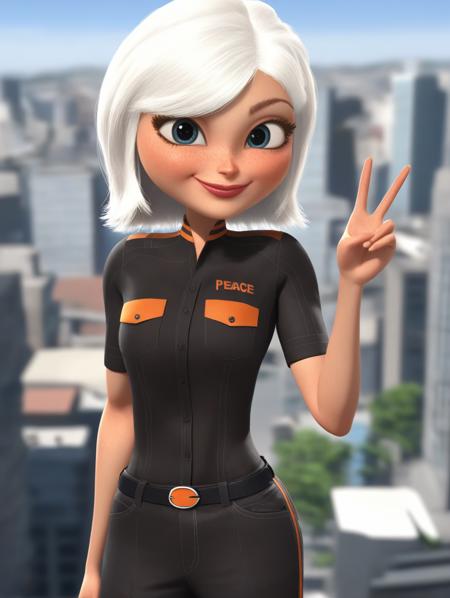 Susan Murphy / Ginormica (Monsters vs. Aliens) (3 outfits) Illustrious v1