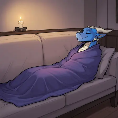 Wrapped Up in Blanket