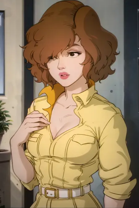 Esthetic April O'neil 1987 (TMNT)