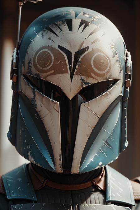 Bo-Katan Kryze from The Mandalorian [Pony] Helmet Version