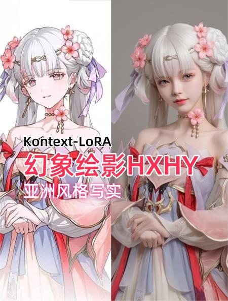 幻象绘影亚洲风写实-RealisticKontextLoRA v1.0