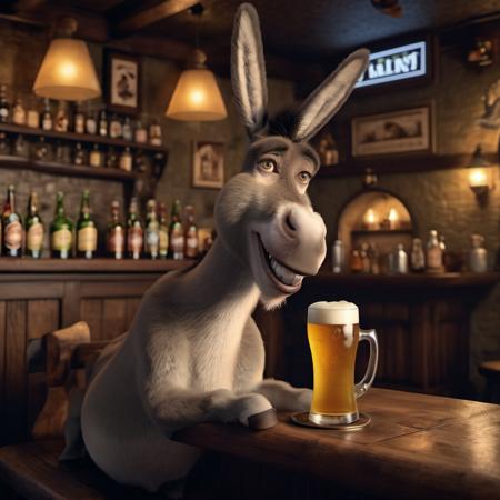 Donkey - Shrek - SDXL v1.0