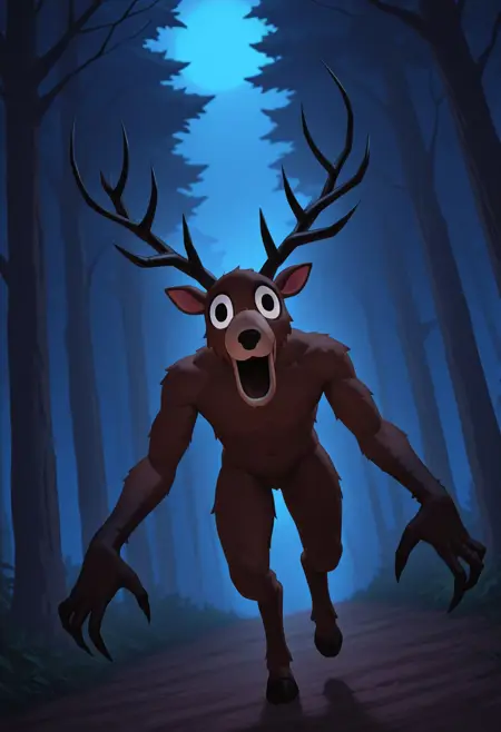 Roblox Deer (99 night in forest)