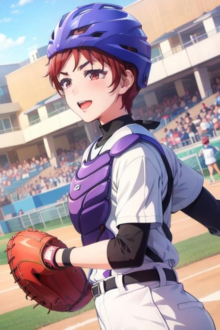 senba baseball_uniform catcher