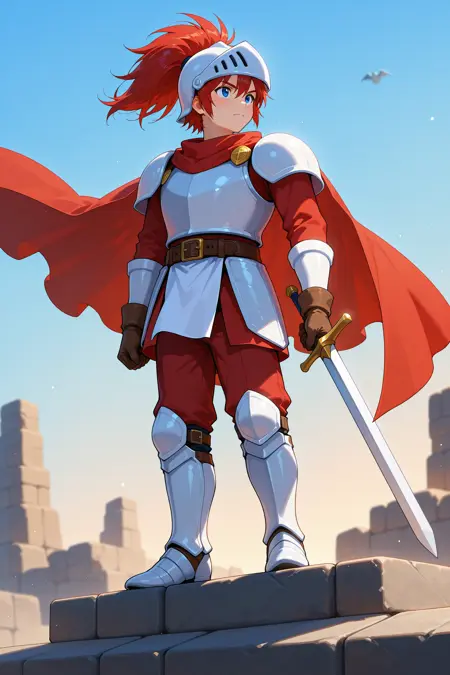 【2 outfit Ver】Final Fantasy Knight(ナイト)Costume Illustrious