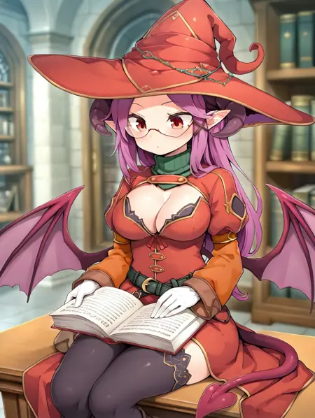 Succubus Witch - Monster Girl Quest!/Monmusu Quest! - Illustrious