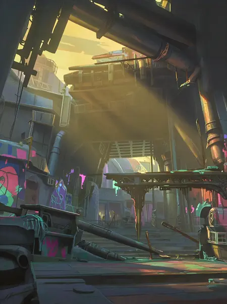 Background - Arcane 2 [Z Image Turbo] LoRA