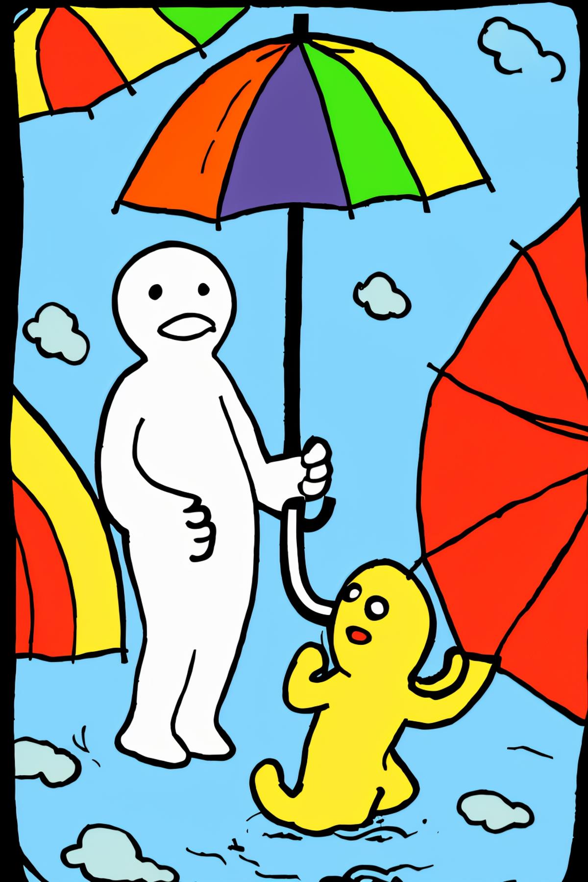 The Perry Bible Fellowship (PBF Comics) Style image by aiask