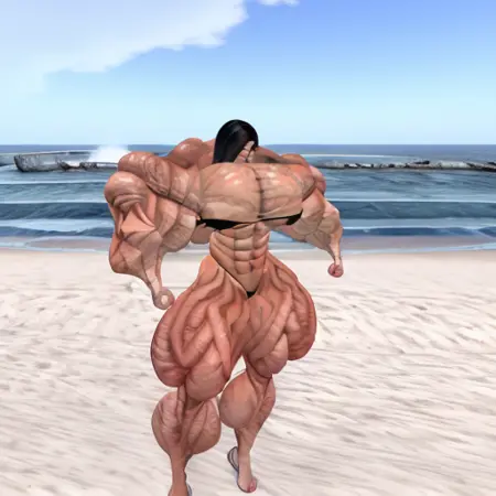 Hypermuscular Woman SL