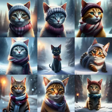 winter-cat-embeddings-sd-v2-1
