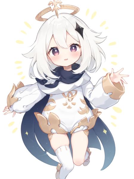 paimeng girl Special clothing white hair