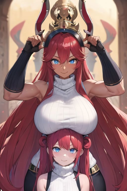 Breasts on head/Bigger breasts superiority | Concept image by Zaeryn