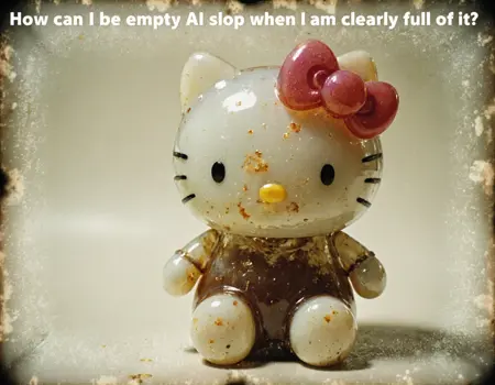 AI slop (Krea trained)