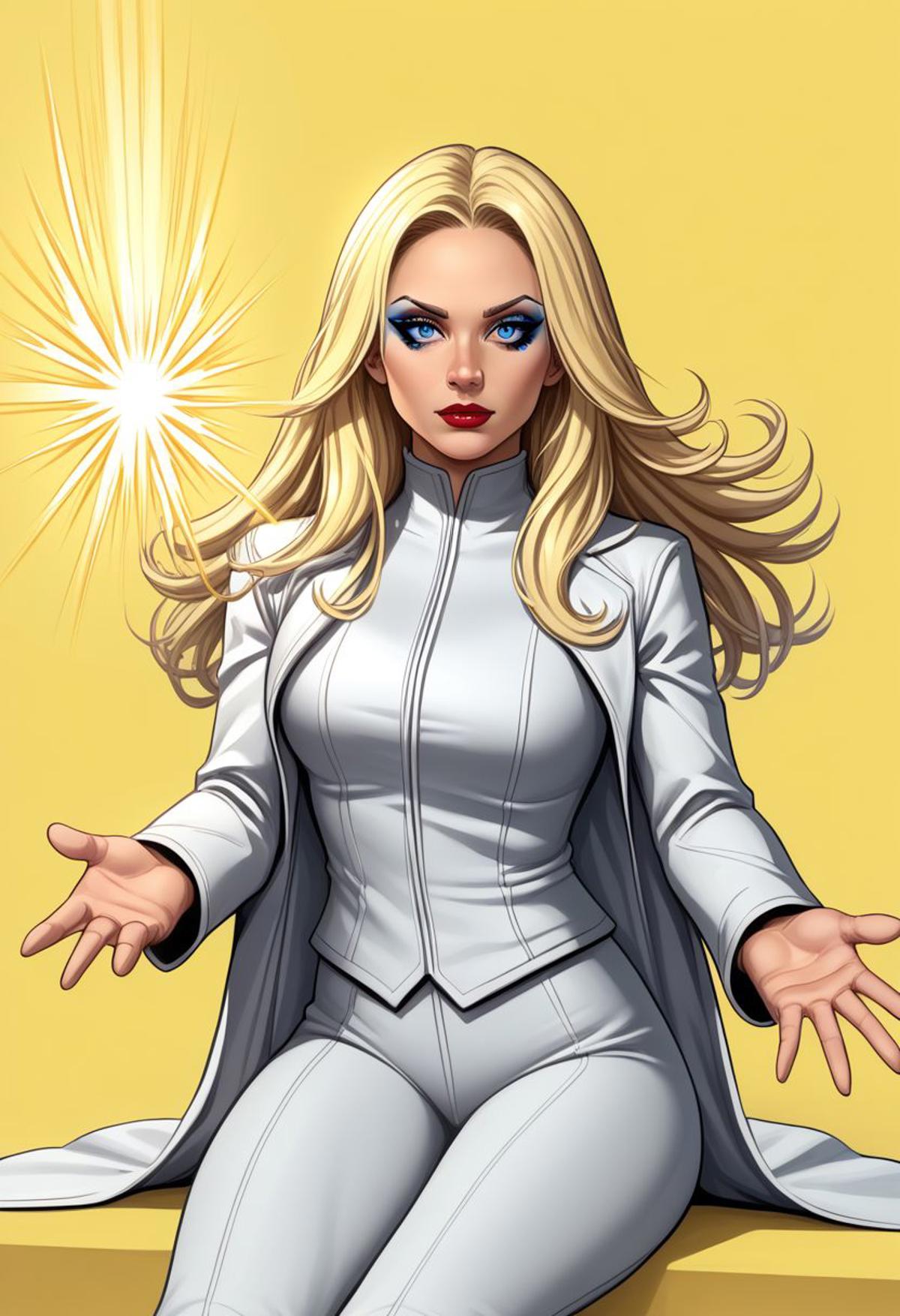 Emma Frost X-men Pony XL - V1 | Stable Diffusion LoRA | Civitai