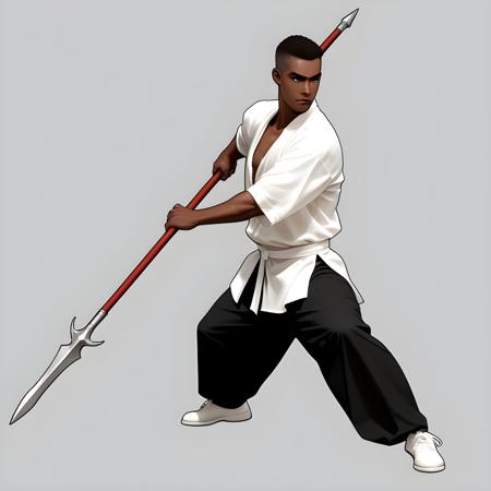 Kung Fu Spear poses v1.0