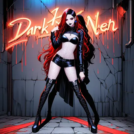 Gothic & Metal-dark fantasy girls! Illustrious edition