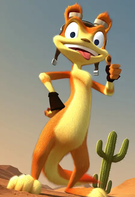 Daxter (PSP High-Poly)