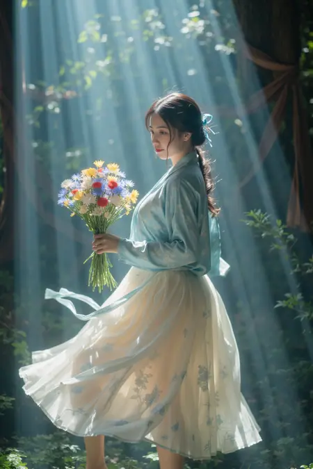 hanfu song 汉服宋风 FLUX