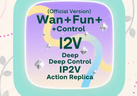 (Official Version) Wan+Fun+Control Deep Control IP2V Action Replica