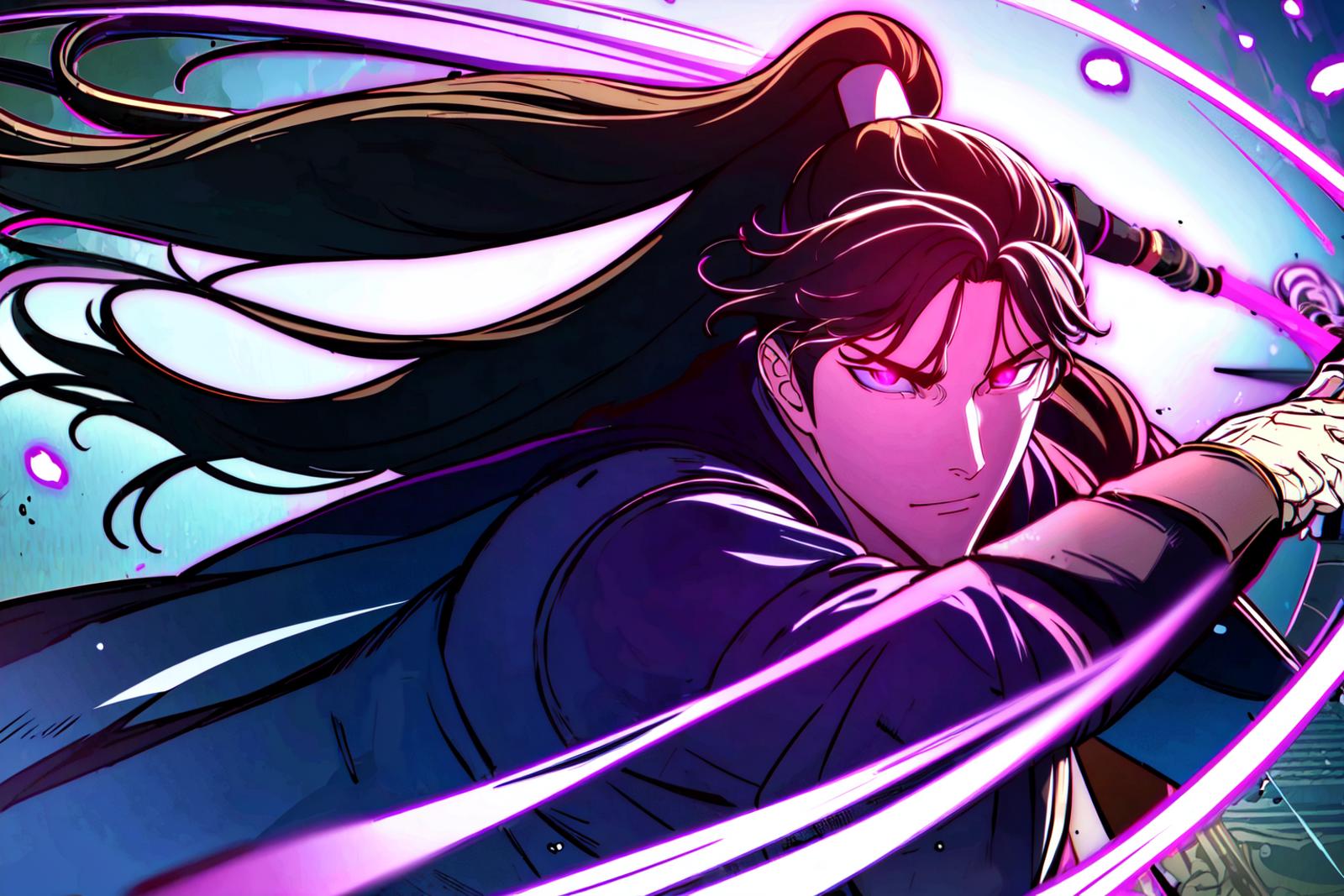 Jin So-Han from A Dance of Swords in the Night (Manhwa) image by Bloodysunkist