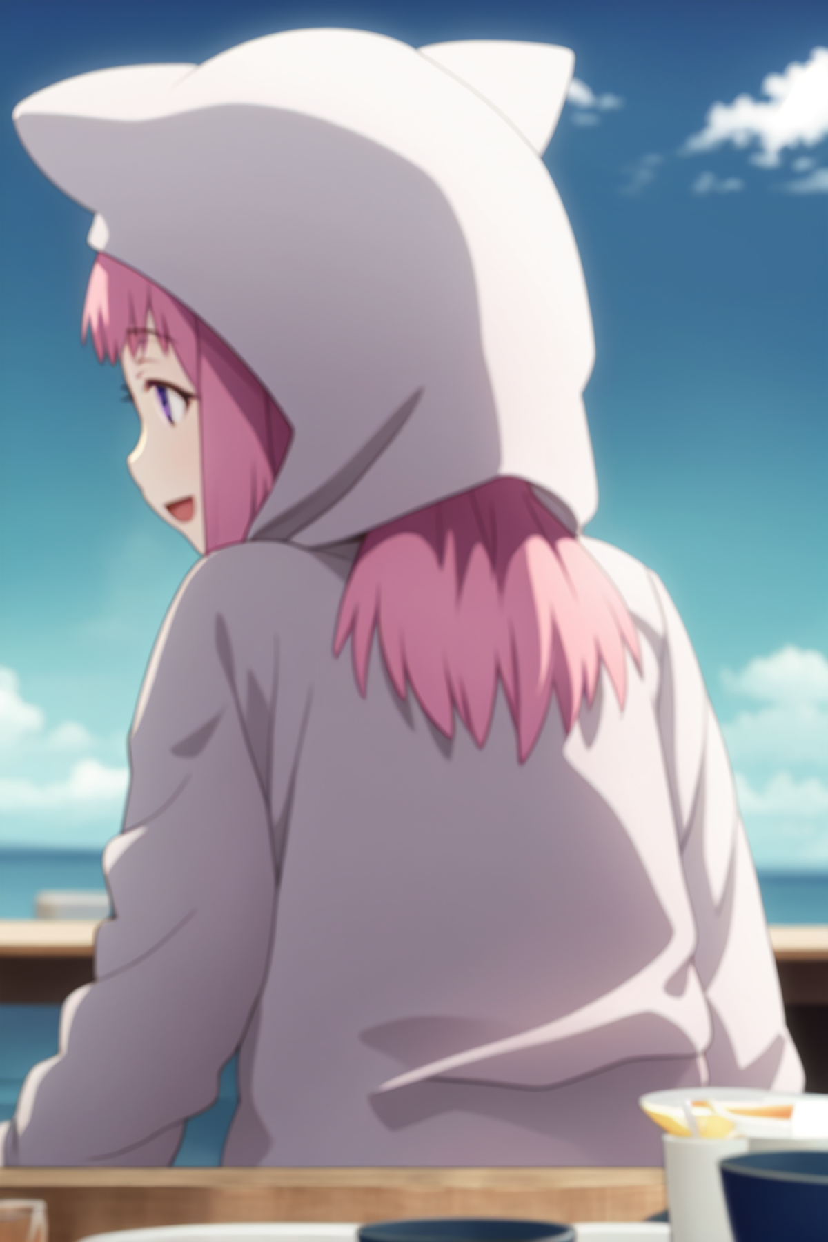 Cat Hoodie (from Re:CREATORS) image by MassBrainImpact