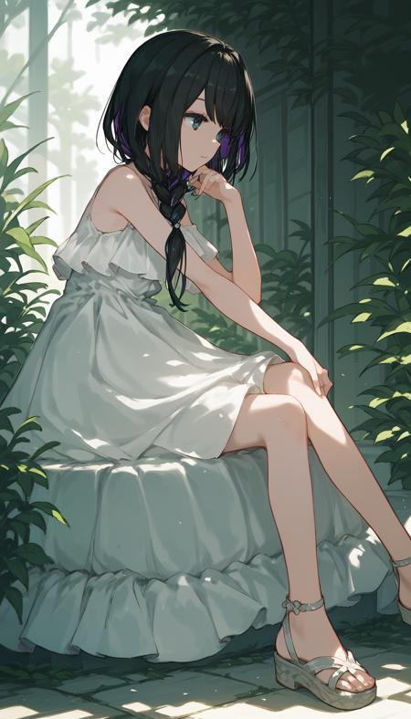 弥希Miki White Dress - Pony v1.0