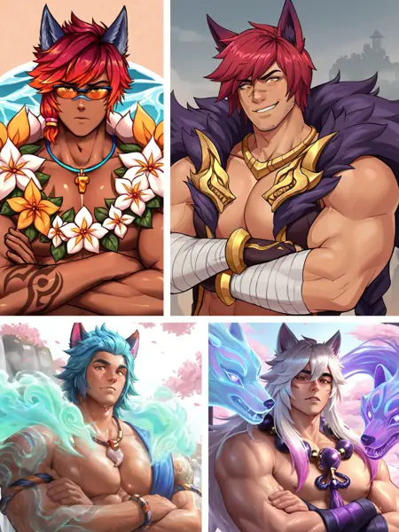 Sett / League of Legends [Skins Collection]