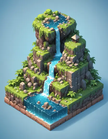 Zavy's Cute Isometric Tiles - SDXL