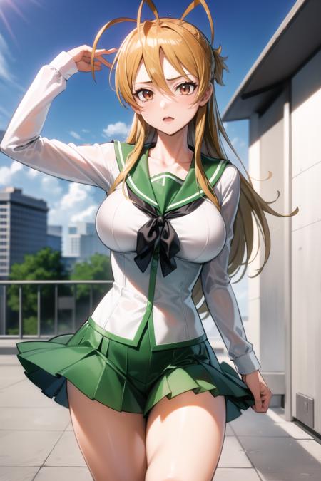 <lora:miyamoto_rei_v1.5:1> 
miyamoto rei, school uniform, white shirt,
<lora:school_rooftop_v0.1:1> school rooftop,, masterpiece, best quality, highly detailed