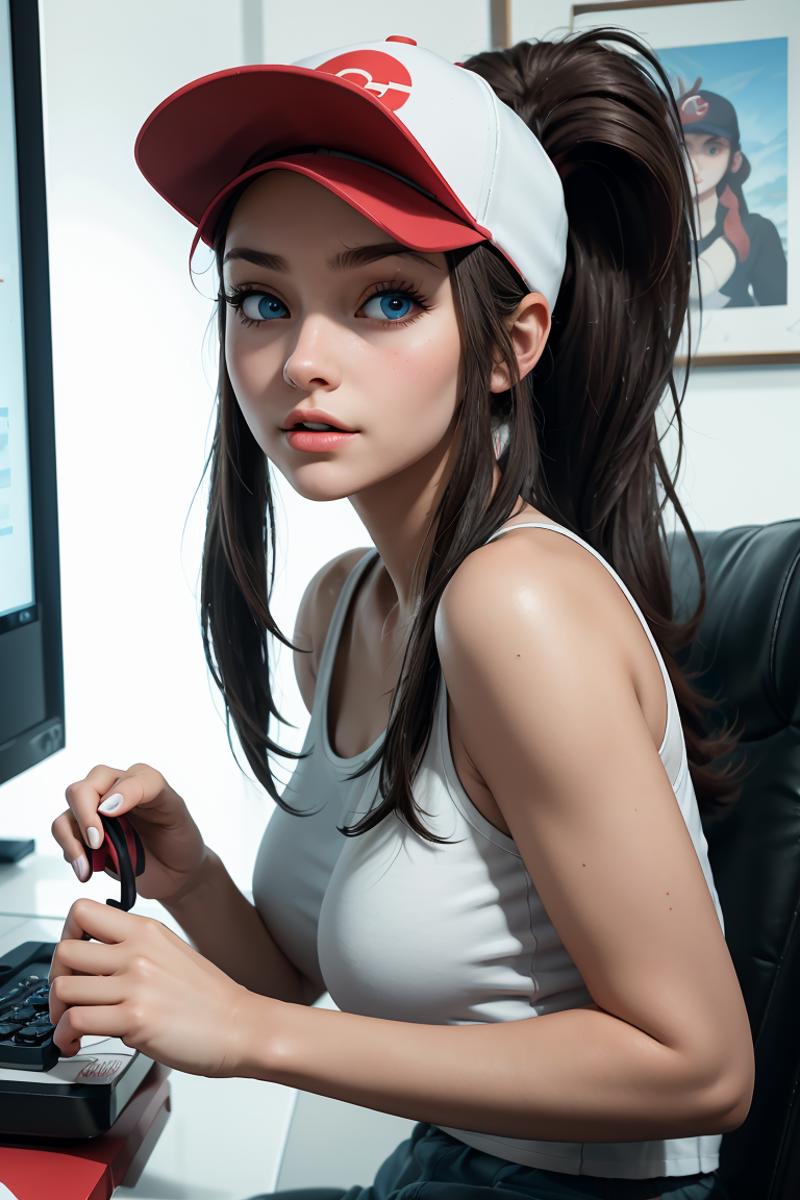 Hilda トウコ Touko (pokemon) | Goofy Ai image by MarkWar