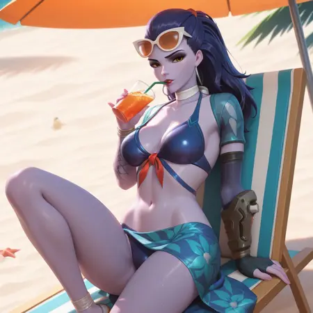 Cote D´azur Widowmaker skin (Pony & Illus)