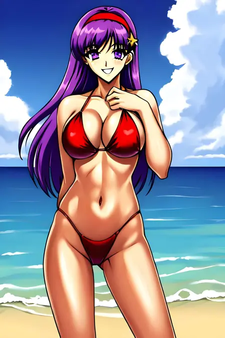 Athena Asamiya (Bikini)
