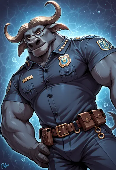 Chief Bogo - Zootopia - ILXL
