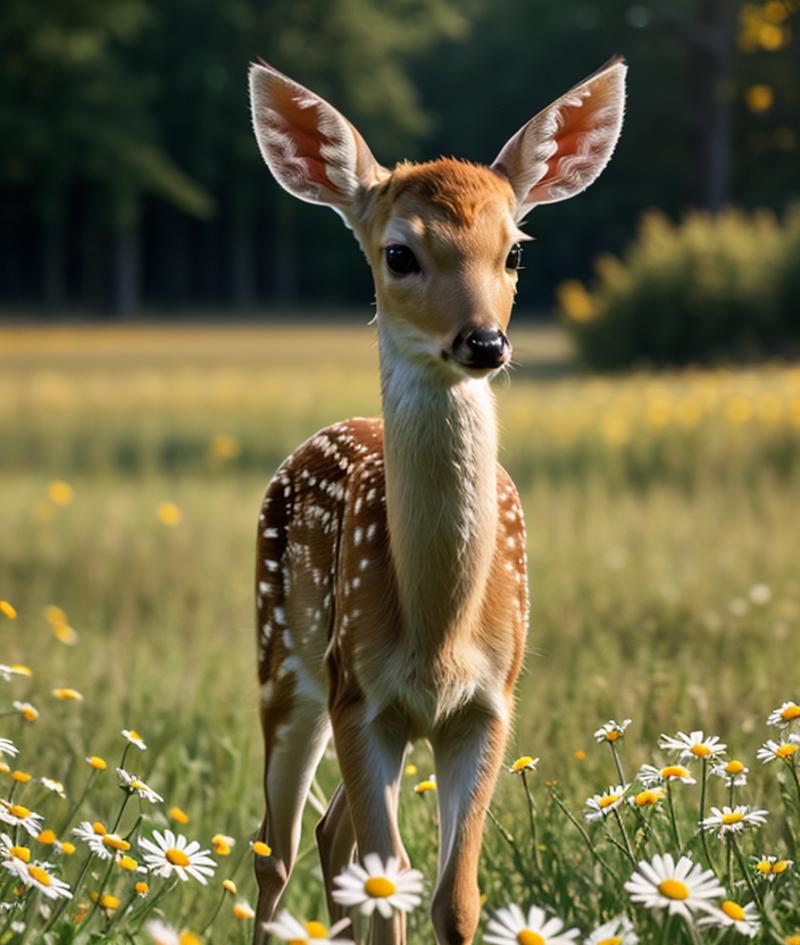 European fallow deer "Bambi" image by zerokool
