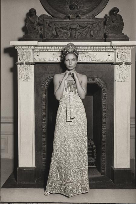 analog film photo portrait, woman in long dress, looks at camera, boho + luxury style, summer, romantic love, nostalgia, hope, Vermeer lighting, shot on Hasselblad camera,
Artists
Christian LacroiÑ,
Walter Van Beirendonck,
Jean Paul Gaultier,
Vivienne Westwood,
Flavors
Decopunk (51.53%),
Rococopunk (19.31%),
Steelpunk (9.42%),
mannerpunk (3.58%),
Steampunk (1.44%),
Movements
maximalism (1.42%),
toyism (3.27%),
neoism (1.82%),
harlem renaissance (82.38%),
kitsch movement (0.91%),
Tags
living-clothes (6.77%),
feminization (8.79%),
exposed-clothing (37.46%), 
crossdressing (6.06%),
western-imageset (4.84%), natural skin texture,detailed skin,pores,extreme skin details, perfect hands, perfect arms, perfect fingers, neat fingers, ziprealism, award winning photo, high quality photography, 4k, hd, sharp focus, high resolution, wide dynamic range . faded film, desaturated, 35mm photo, grainy, vignette, vintage, Kodachrome, Lomography, stained, highly detailed, found footage