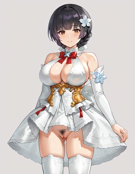 Mabinogi-Cheerful Bride's Minidress(Pony, test) v1.0